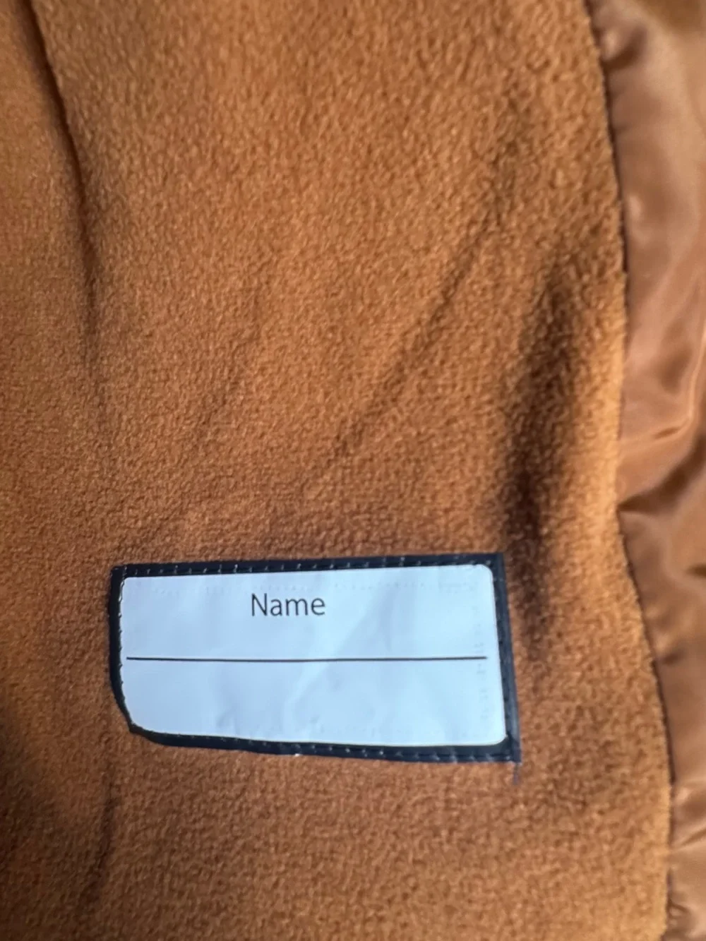 Kids Reebok Brown and Black Puffer Jacket NWT